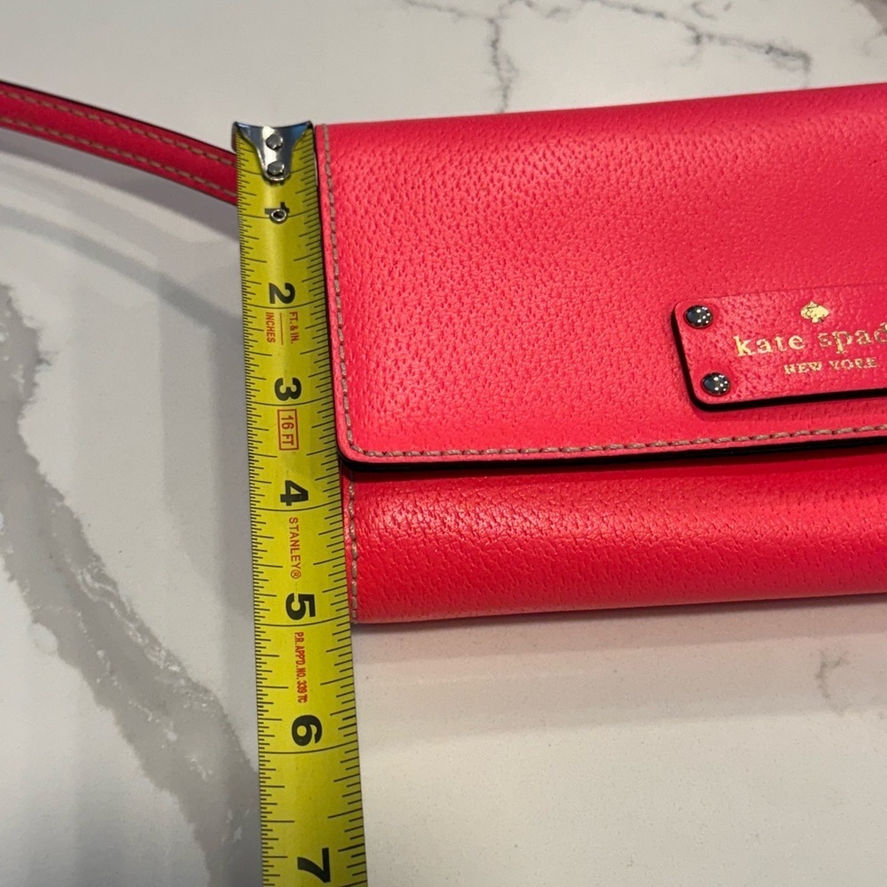 Kate Spade Vibrant Pink Crossbody/Clutch - Picture 7 of 10